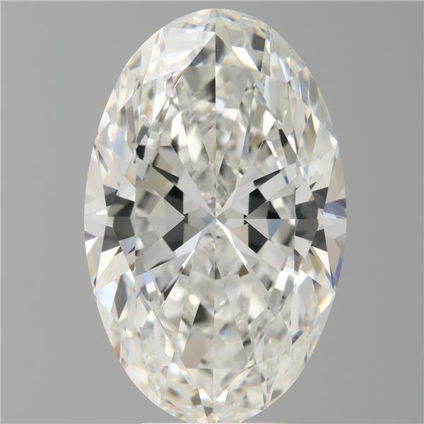 7.09 ct. oval Lab Grown Diamond front image