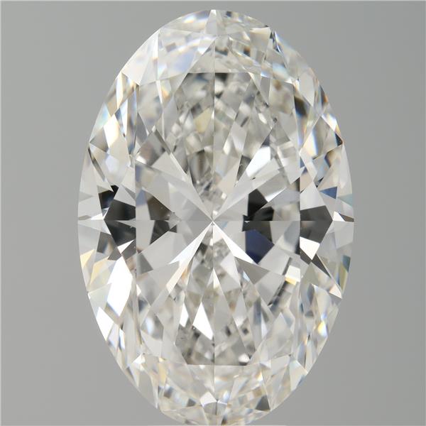 9.56 ct. oval Lab Grown Diamond front image