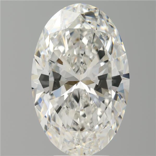 6.58 ct. oval Lab Grown Diamond front image