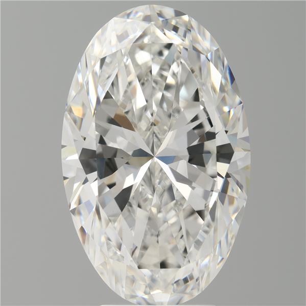 6.01 ct. oval Lab Grown Diamond front image