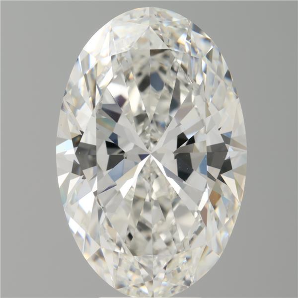 7.60 ct. oval Lab Grown Diamond front image