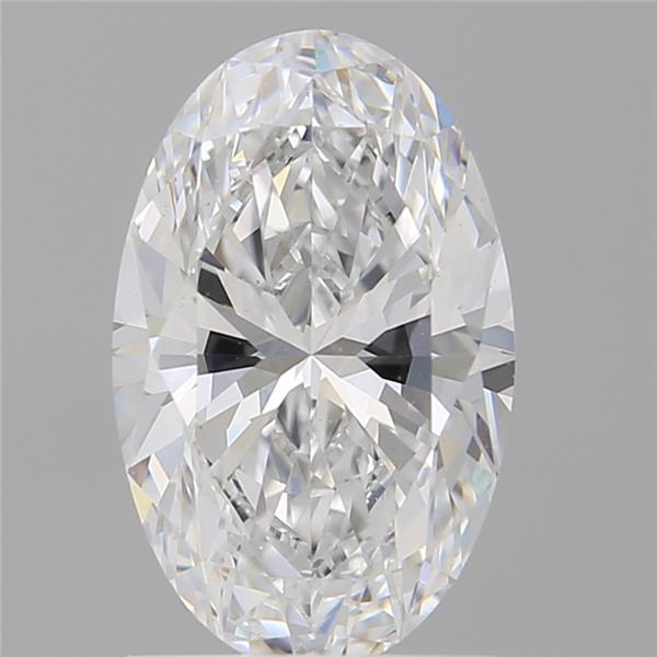 1.53 ct. oval Lab Grown Diamond front image