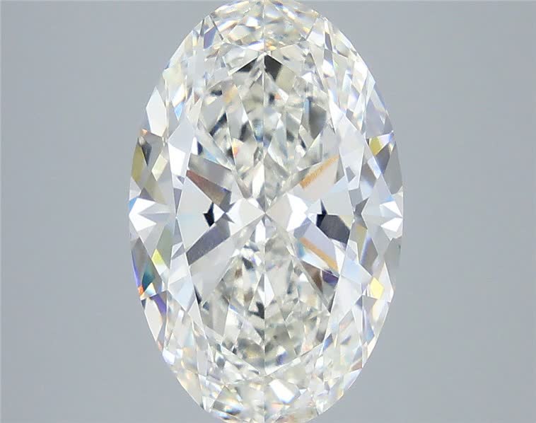 5.02 ct. oval Lab Grown Diamond front image