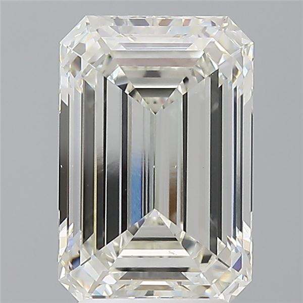 3.52 ct. emerald Lab Grown Diamond front image