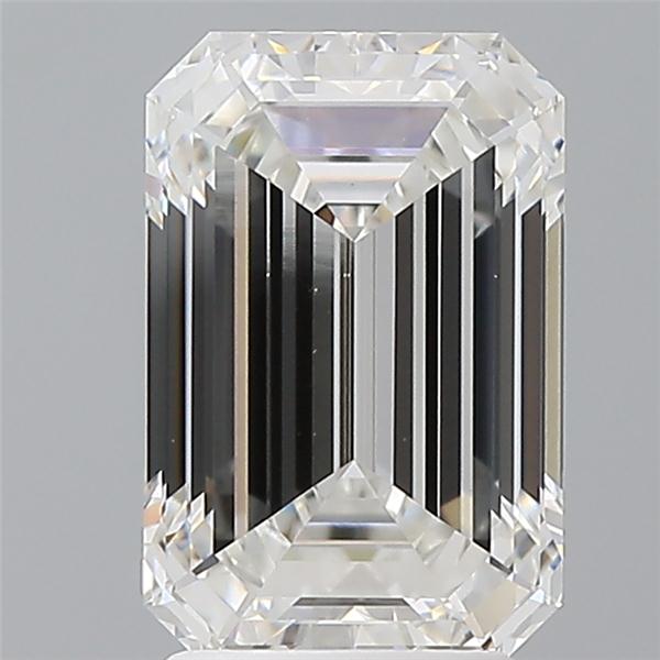 3.02 ct. emerald Lab Grown Diamond front image