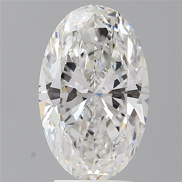 3.56 ct. oval Lab Grown Diamond front image