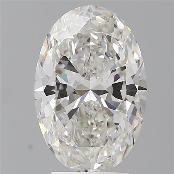 3.56 ct. oval Lab Grown Diamond front image