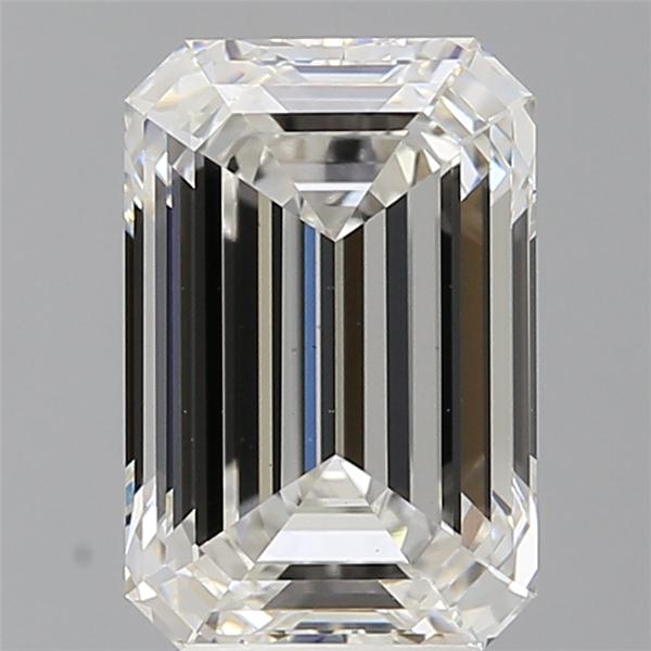 4.05 ct. emerald Lab Grown Diamond front image