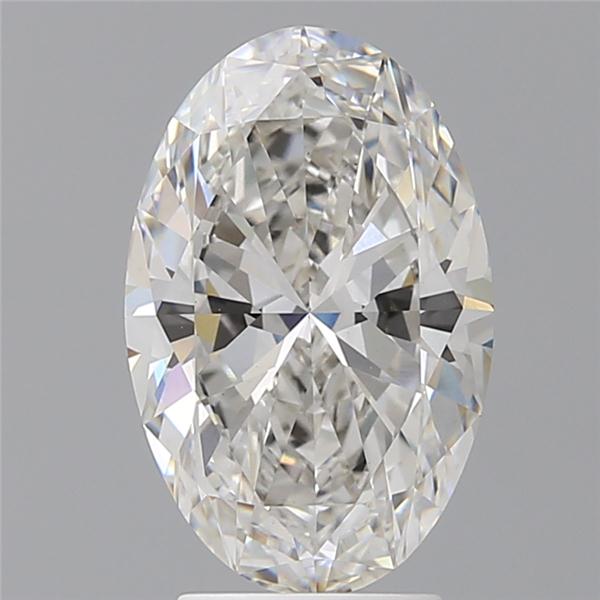 3.52 ct. oval Lab Grown Diamond front image
