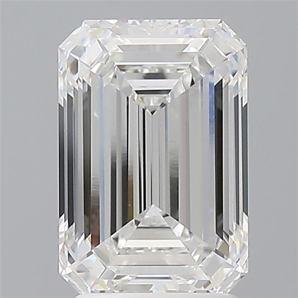 2.57 ct. emerald Lab Grown Diamond front image