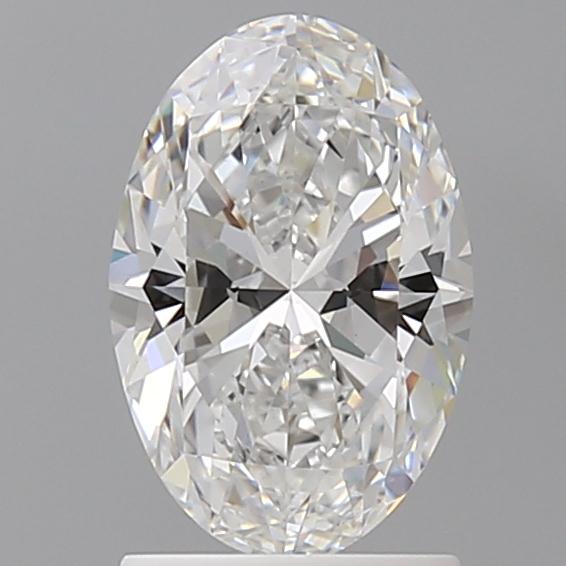 1.58 ct. oval Lab Grown Diamond front image
