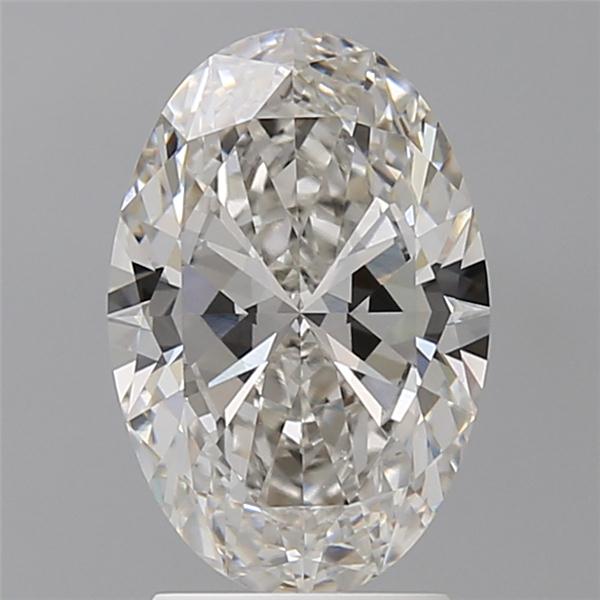 2.55 ct. oval Lab Grown Diamond front image