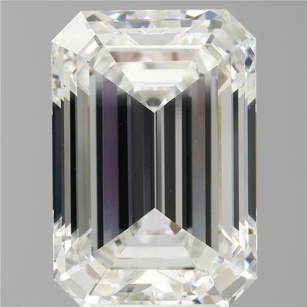 7.09 ct. emerald Lab Grown Diamond front image