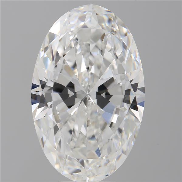 9.08 ct. oval Lab Grown Diamond front image
