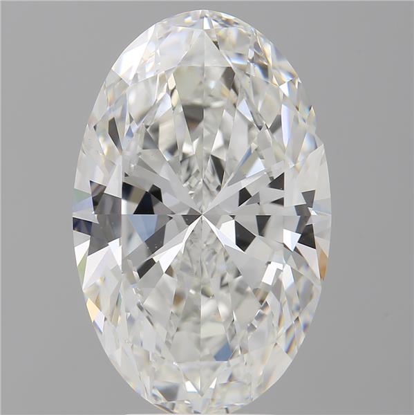 6.03 ct. oval Lab Grown Diamond front image