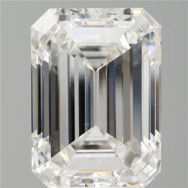 7.02 ct. emerald Lab Grown Diamond front image