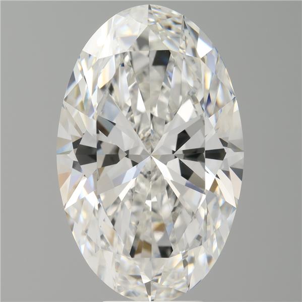 8.01 ct. oval Lab Grown Diamond front image