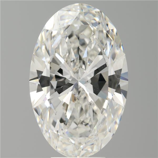 7.02 ct. oval Lab Grown Diamond front image
