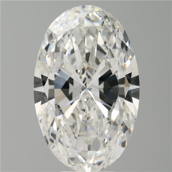9.01 ct. oval Lab Grown Diamond front image