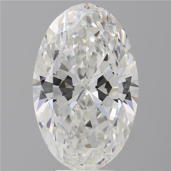 7.01 ct. oval Lab Grown Diamond front image