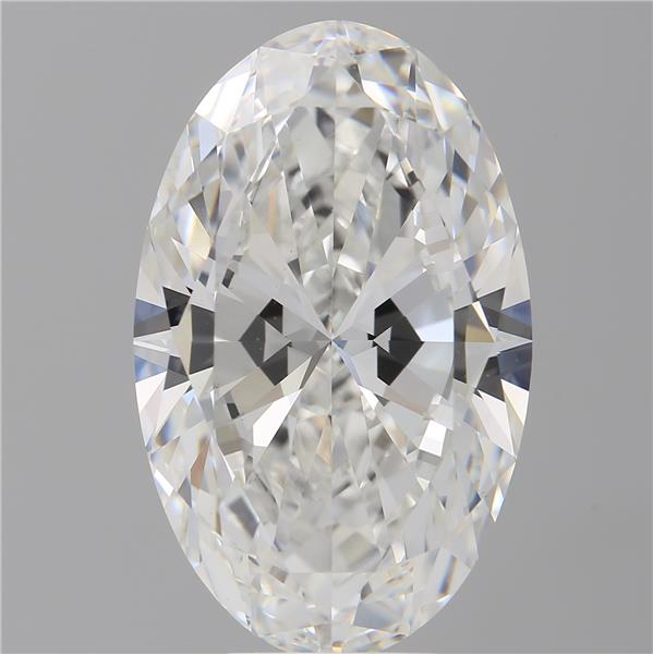8.01 ct. oval Lab Grown Diamond front image