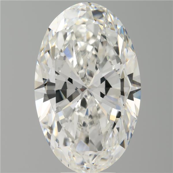 9.01 ct. oval Lab Grown Diamond front image