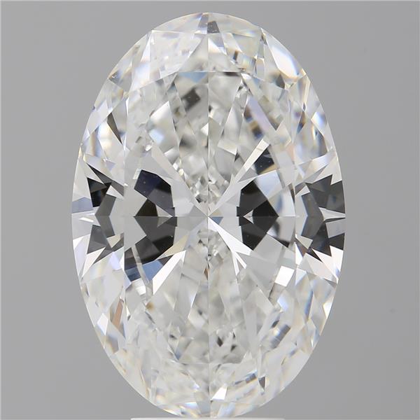 7.00 ct. oval Lab Grown Diamond front image