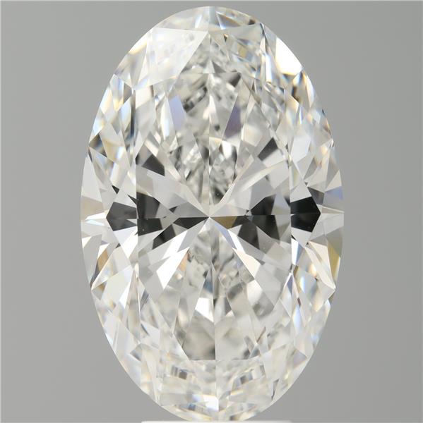 7.06 ct. oval Lab Grown Diamond front image