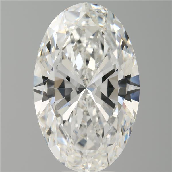 9.01 ct. oval Lab Grown Diamond front image