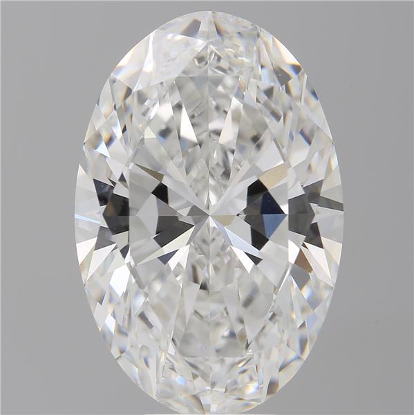 9.06 ct. oval Lab Grown Diamond front image