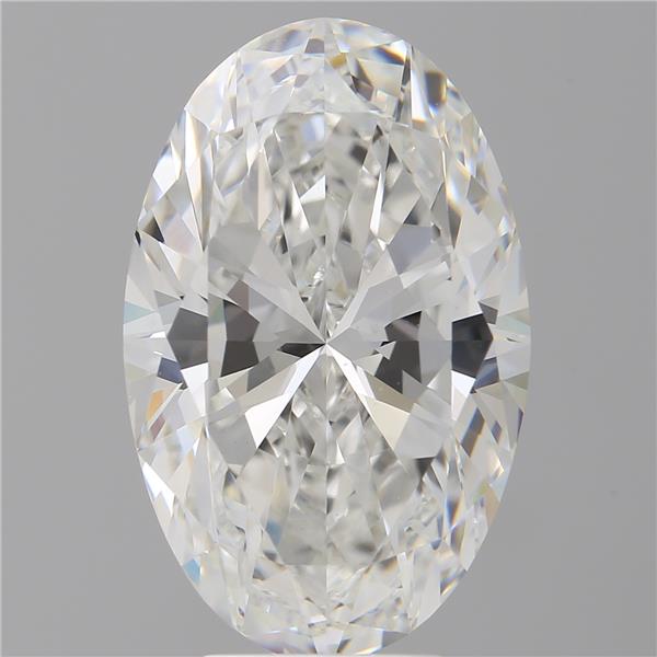 6.50 ct. oval Lab Grown Diamond front image