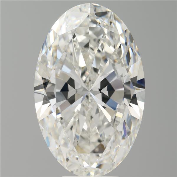 9.03 ct. oval Lab Grown Diamond front image