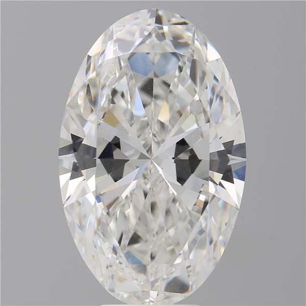8.02 ct. oval Lab Grown Diamond front image