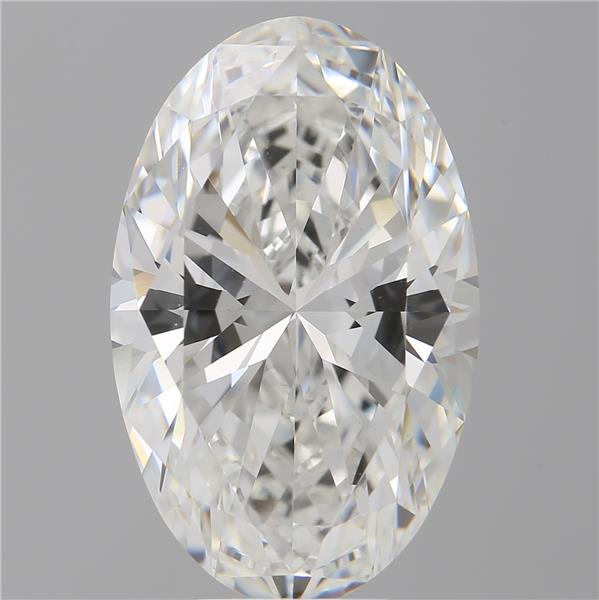 8.00 ct. oval Lab Grown Diamond front image