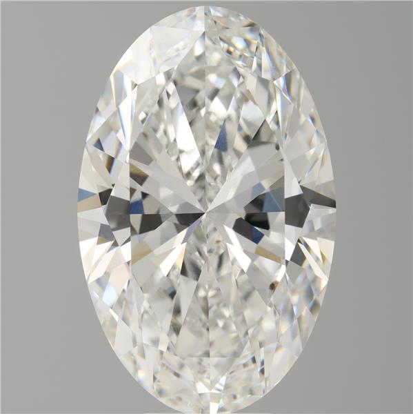 9.55 ct. oval Lab Grown Diamond front image