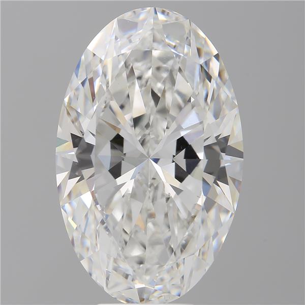 9.10 ct. oval Lab Grown Diamond front image