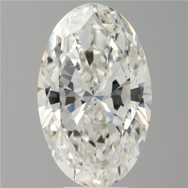 6.53 ct. oval Lab Grown Diamond front image