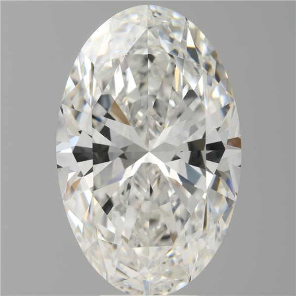 8.10 ct. oval Lab Grown Diamond front image