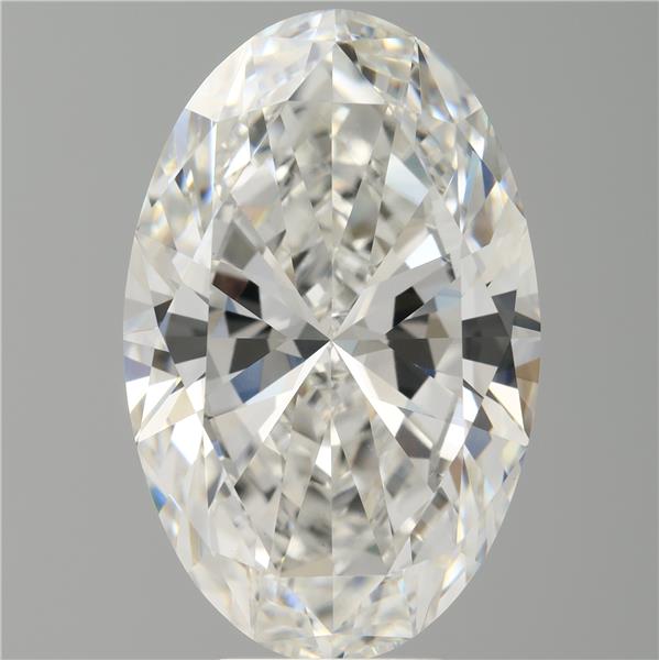 8.01 ct. oval Lab Grown Diamond front image