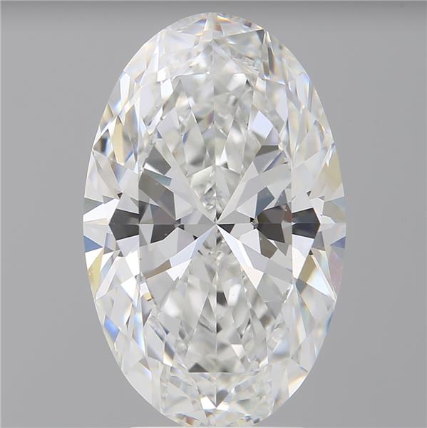 4.04 ct. oval Lab Grown Diamond front image
