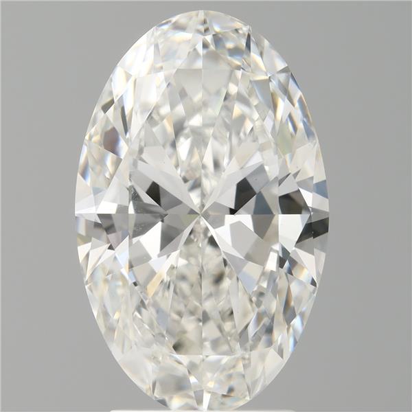 3.07 ct. oval Lab Grown Diamond front image