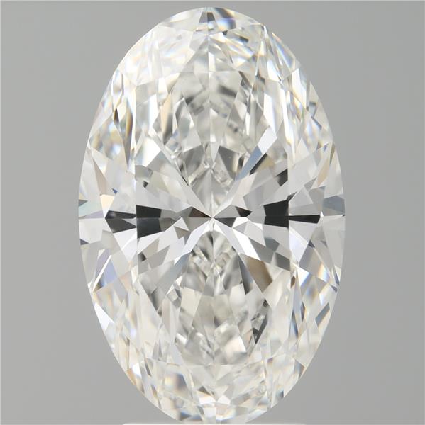 4.04 ct. oval Lab Grown Diamond front image