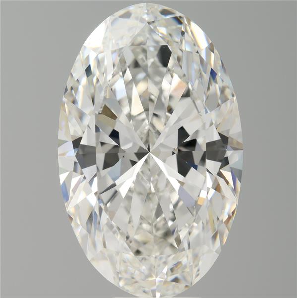 10.60 ct. oval Lab Grown Diamond front image