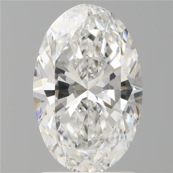 2.05 ct. oval Lab Grown Diamond front image
