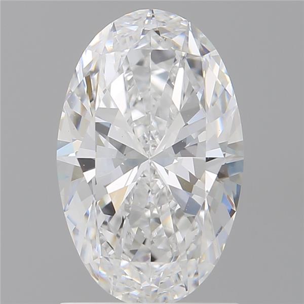 1.56 ct. oval Lab Grown Diamond front image