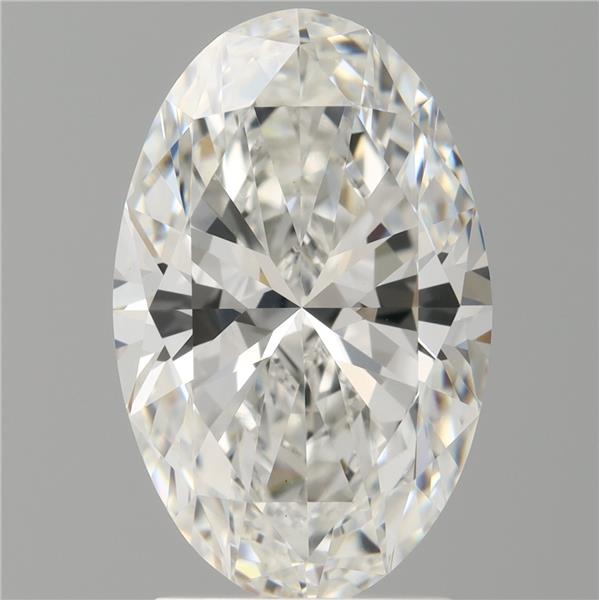 2.55 ct. oval Lab Grown Diamond front image