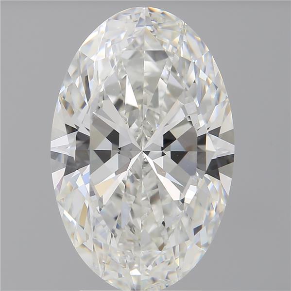 4.03 ct. oval Lab Grown Diamond front image
