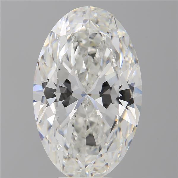 8.05 ct. oval Lab Grown Diamond front image