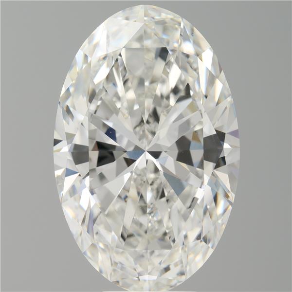 9.10 ct. oval Lab Grown Diamond front image