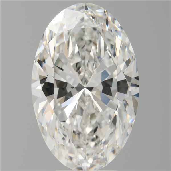 6.57 ct. oval Lab Grown Diamond front image